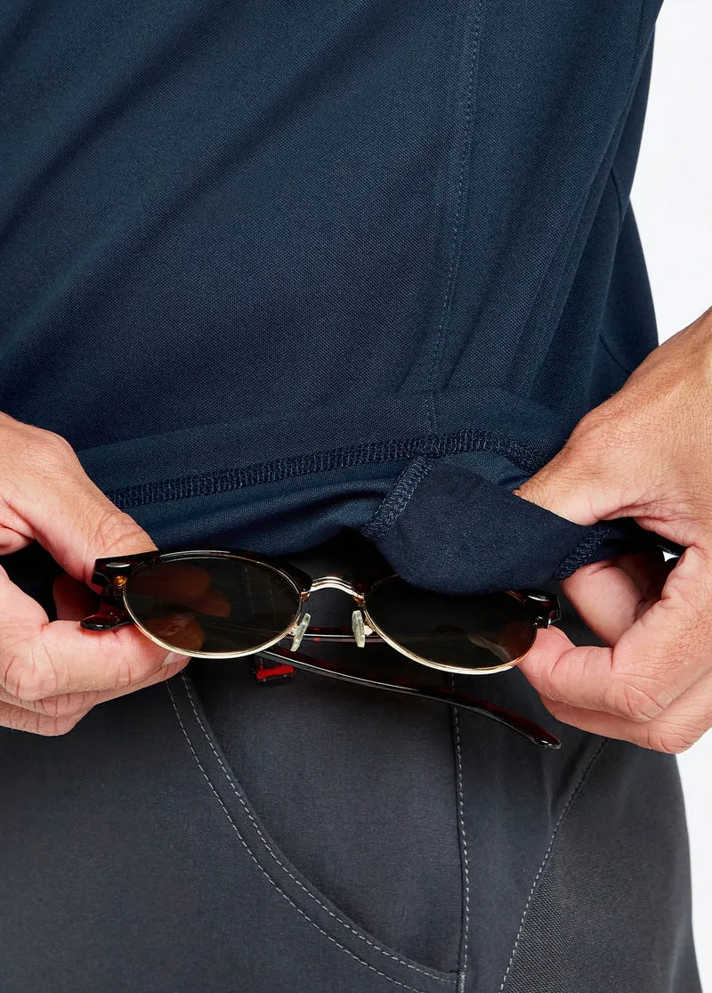Menton Poloshirt UPF 50 - Navy