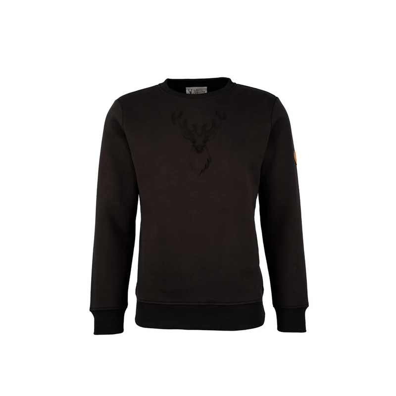 HUBERTUS Herren Funktions-Sweatshirt "Hirsch JOHN" oliv/braun