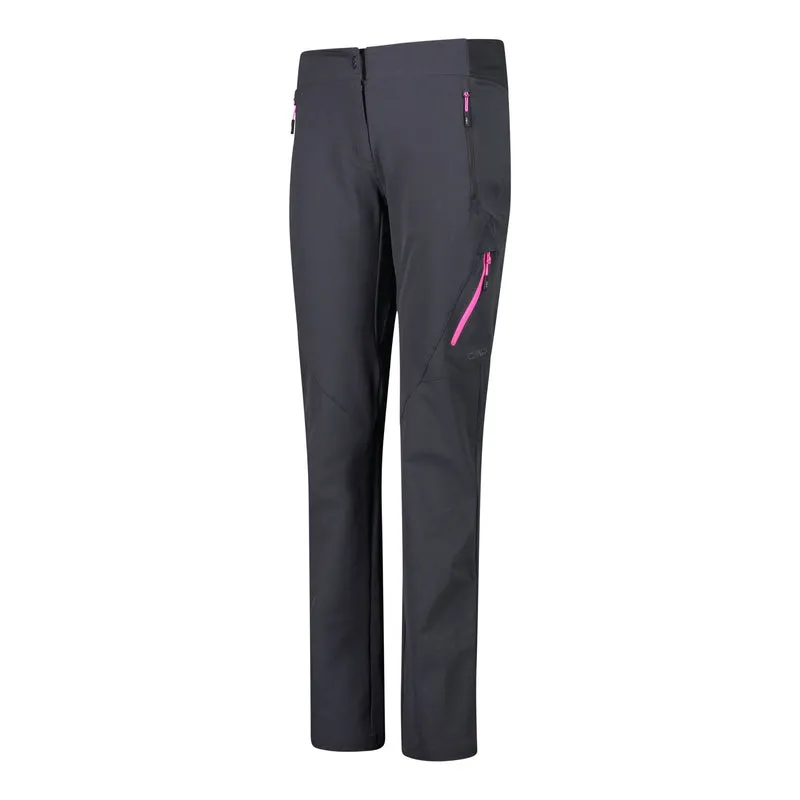 CMP Damen Outdoorhose Trekkinghose 30T6646 titanio