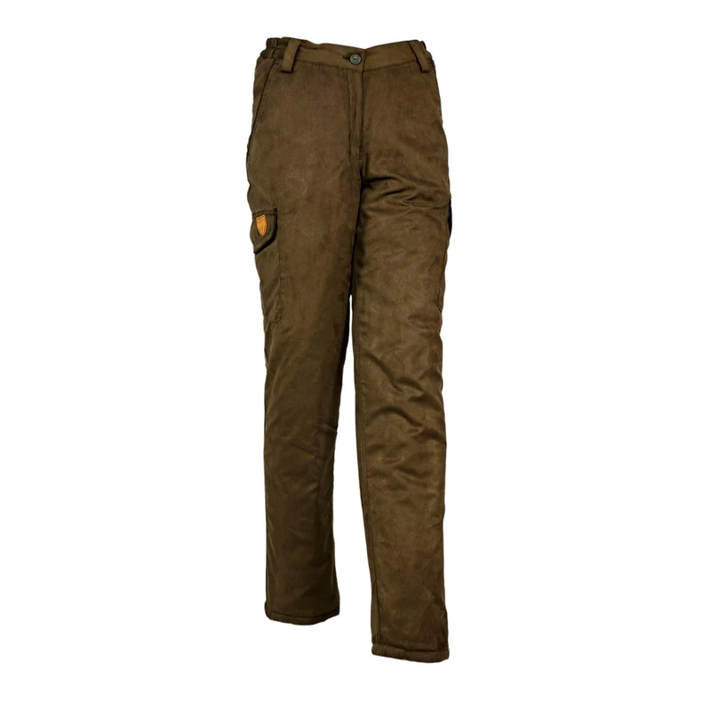 HUBERTUS Damen Jagdhose JANUS dunkel-oliv Miporex® Ansitzhose
