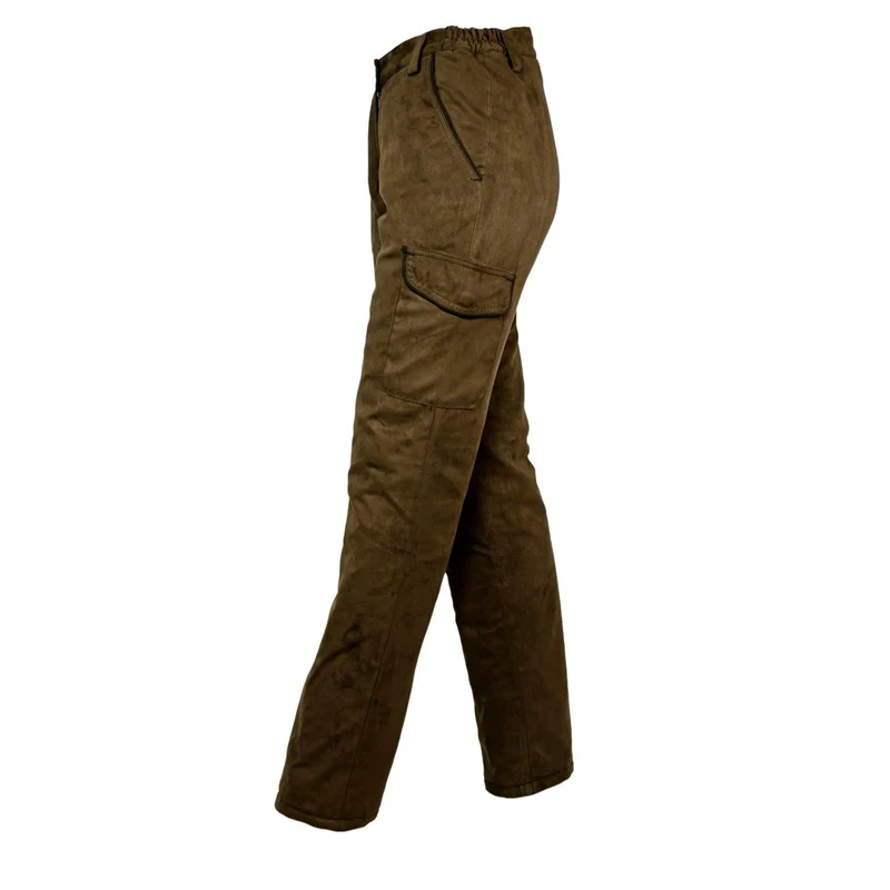HUBERTUS Damen Jagdhose JANUS dunkel-oliv Miporex® Ansitzhose