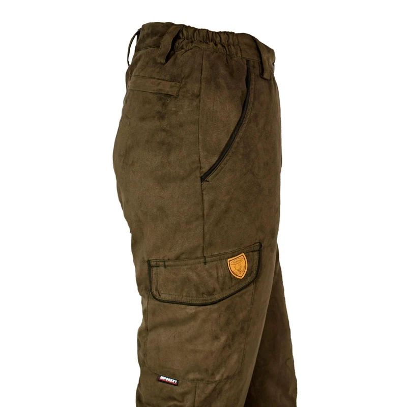 HUBERTUS Damen Jagdhose JANUS dunkel-oliv Miporex® Ansitzhose