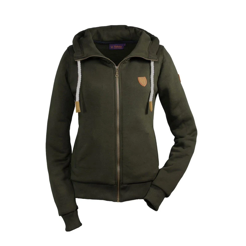 HUBERTUS Damen RV Hoodie Women oliv Kapuzenjacke