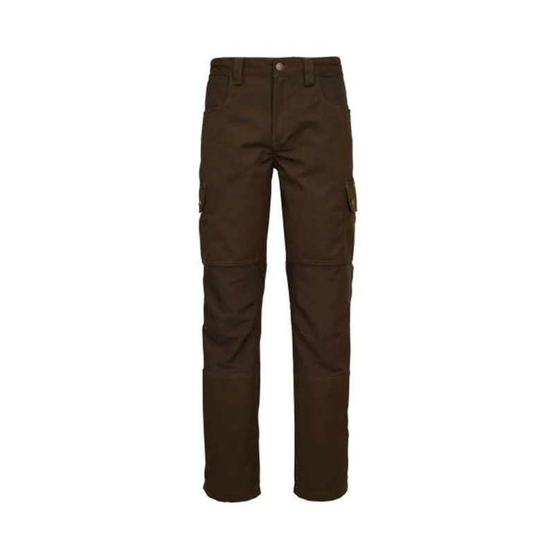 HUBERTUS Herren Outdoor-Hose "CANVAS mit Stretcheinsatz" oliv Jagdhose