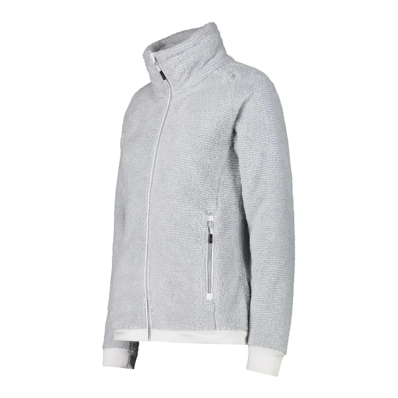 CMP Damen HighLoft® Fleecejacke 34P3066 alluminio-bianco Damenjacke