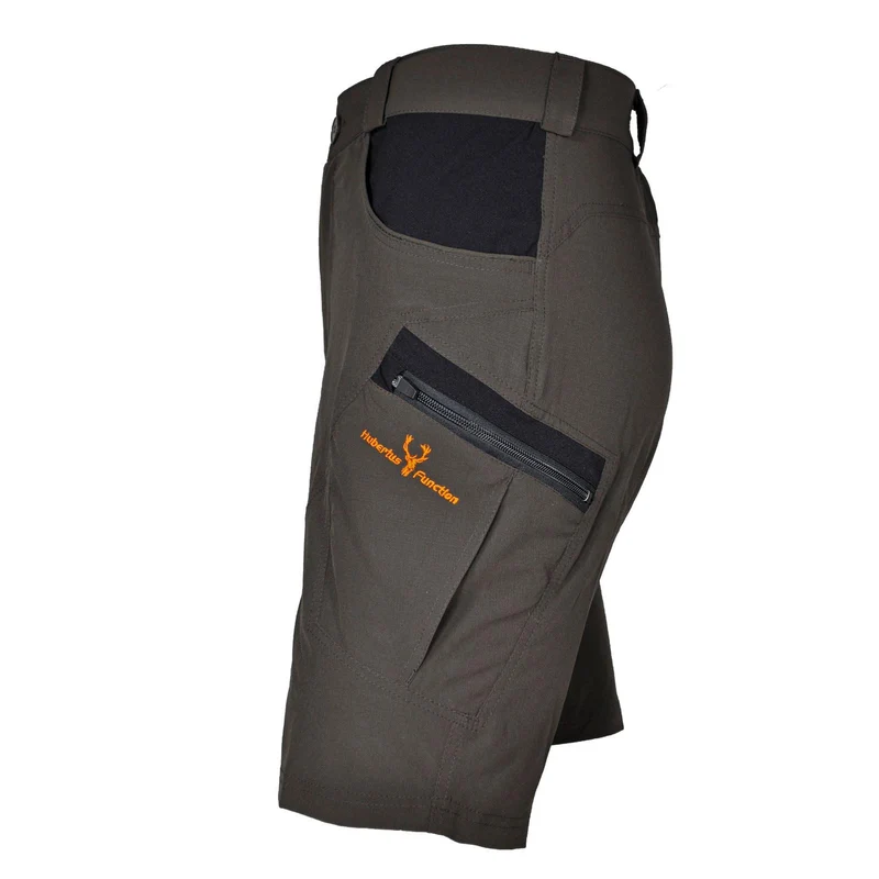 HUBERTUS Herren Funktions-Shorts AMAZONAS oliv Anti-Insekt® Stretch