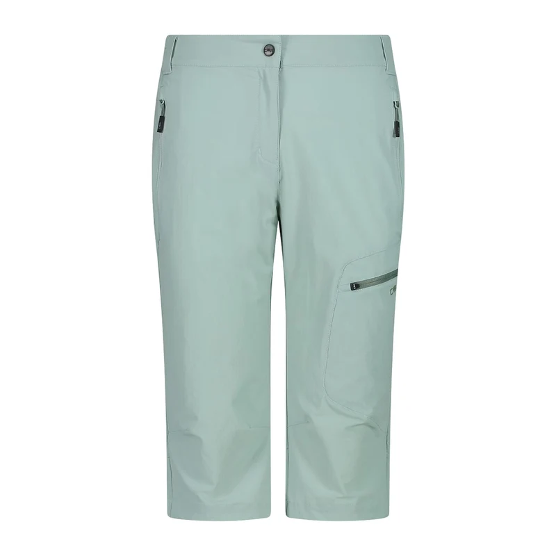 CMP Damen Capri Trekking Hose Woman Capri 31T5126 jade