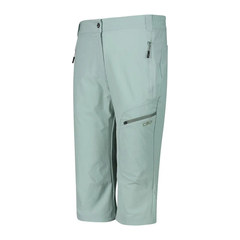 CMP Damen Capri Trekking Hose Woman Capri 31T5126 jade
