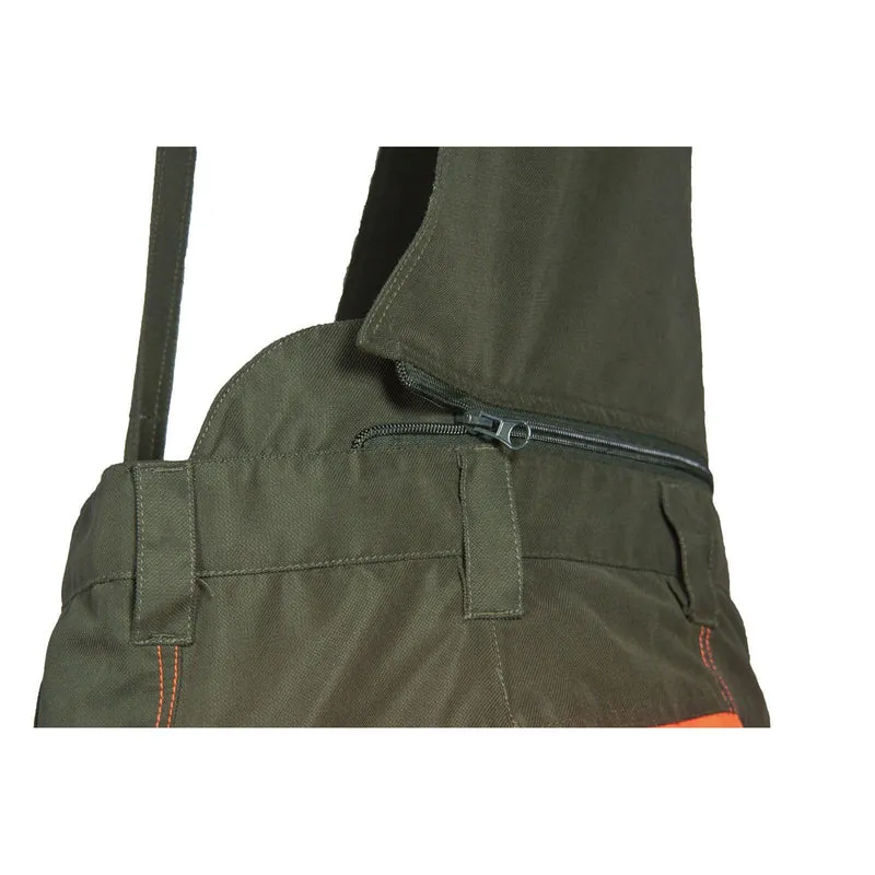 HUBERTUS Jagdhose DOG KEEPER oliv/orange Hundeführer- Drückjagdhose