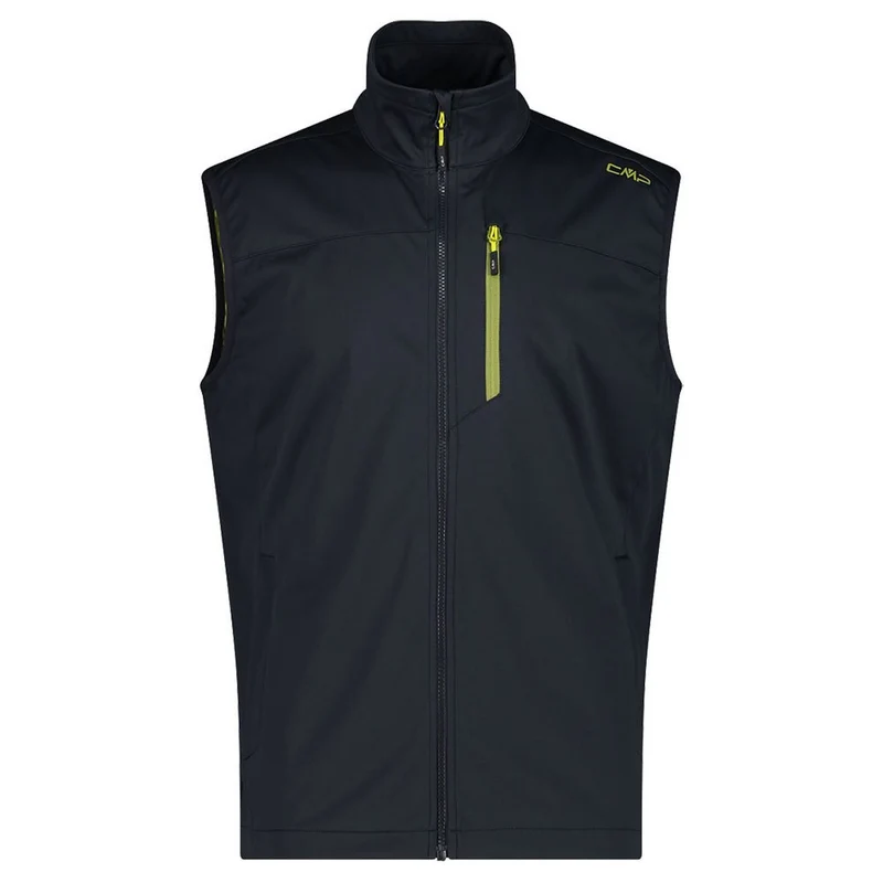 CMP Herren Softshellweste Weste Man Vest 30A9317 antracite-moss