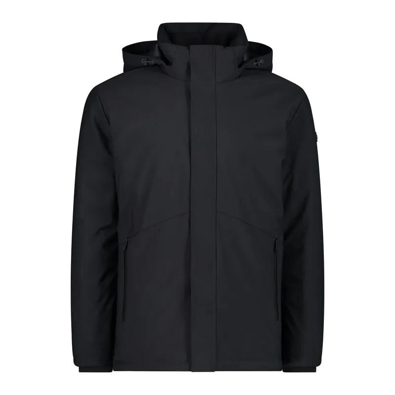 CMP Herren Snaps Hood wattierte Softshell Jacke 32K3227 anthracite