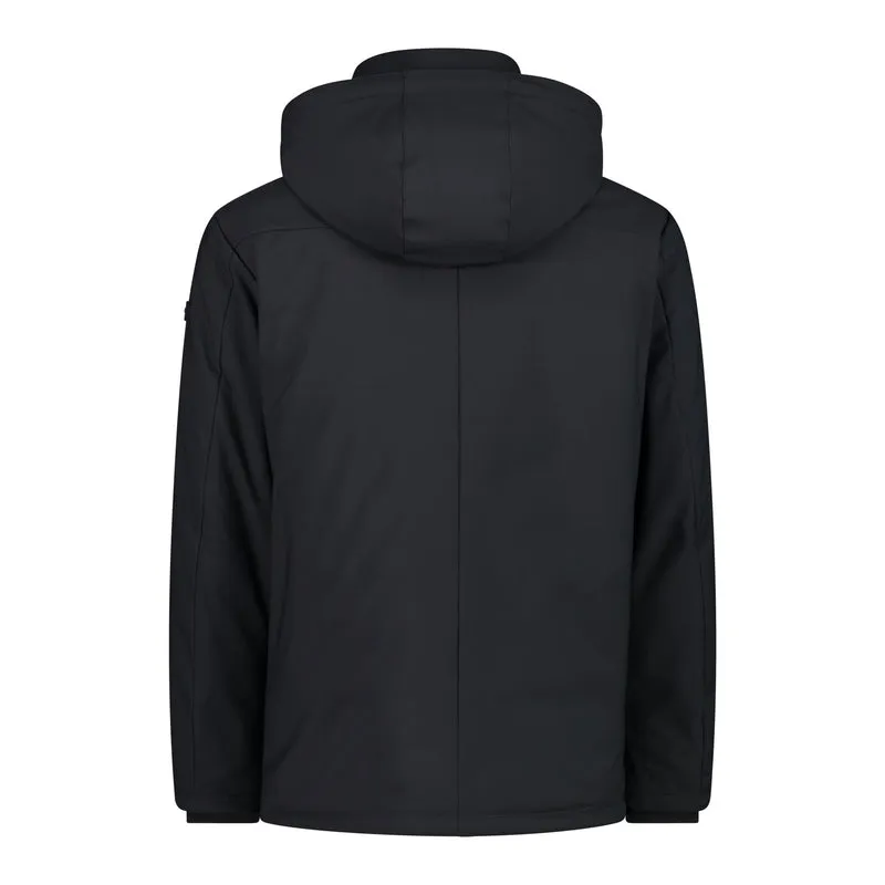 CMP Herren Snaps Hood wattierte Softshell Jacke 32K3227 anthracite