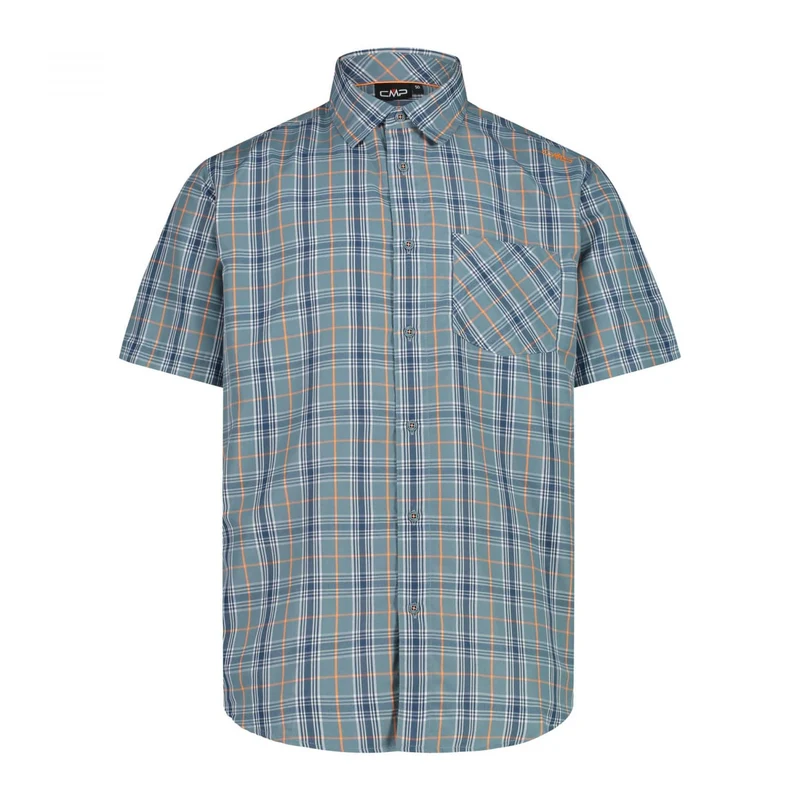 CMP Herren Funktionshemd Kurzarm Hemd man shirt 30T9937 hydro-bluesteel-flame