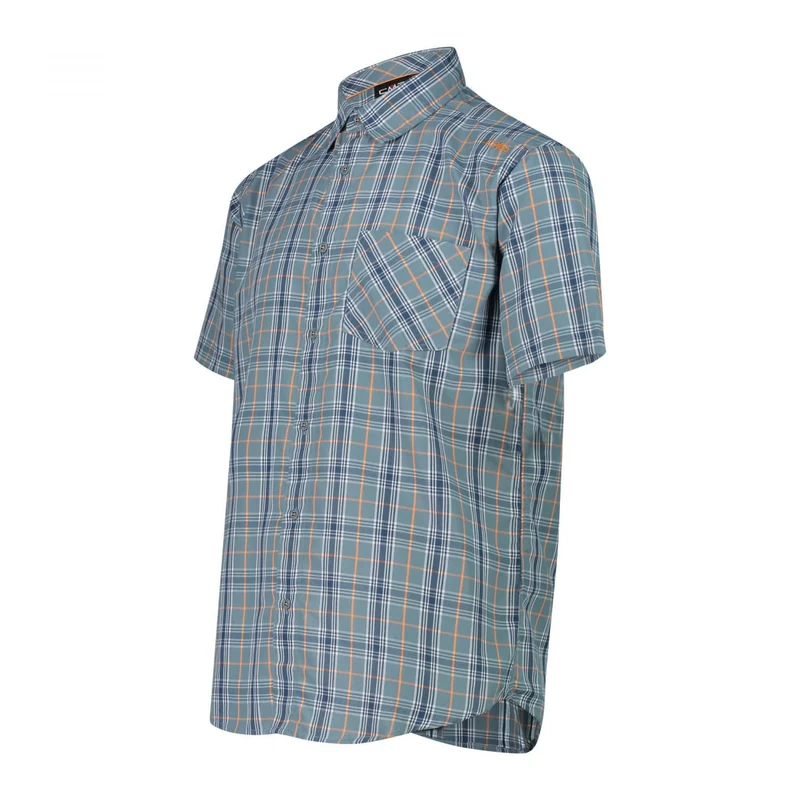 CMP Herren Funktionshemd Kurzarm Hemd man shirt 30T9937 hydro-bluesteel-flame