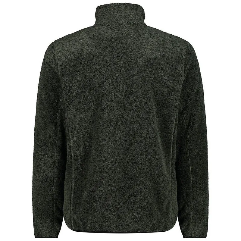 CMP Herrenjacke High Loft Melange Fleece Jacke 31P1517M kaki-acido