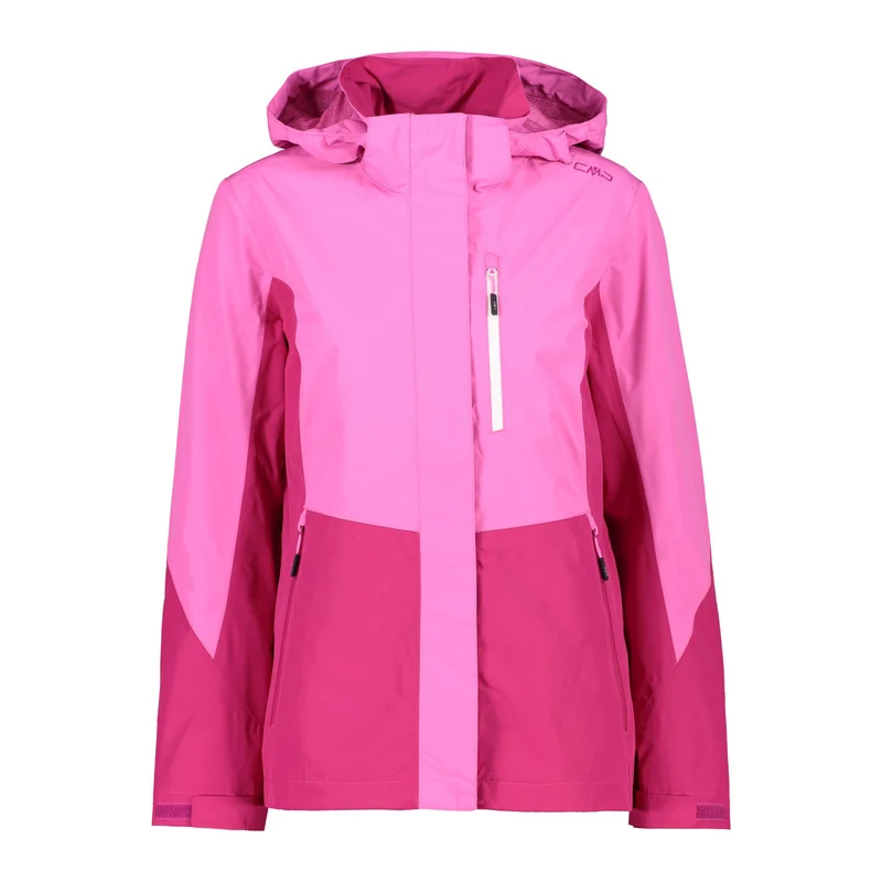CMP Damen Regenjacke Zip Hood Jacke 31Z5386 malva