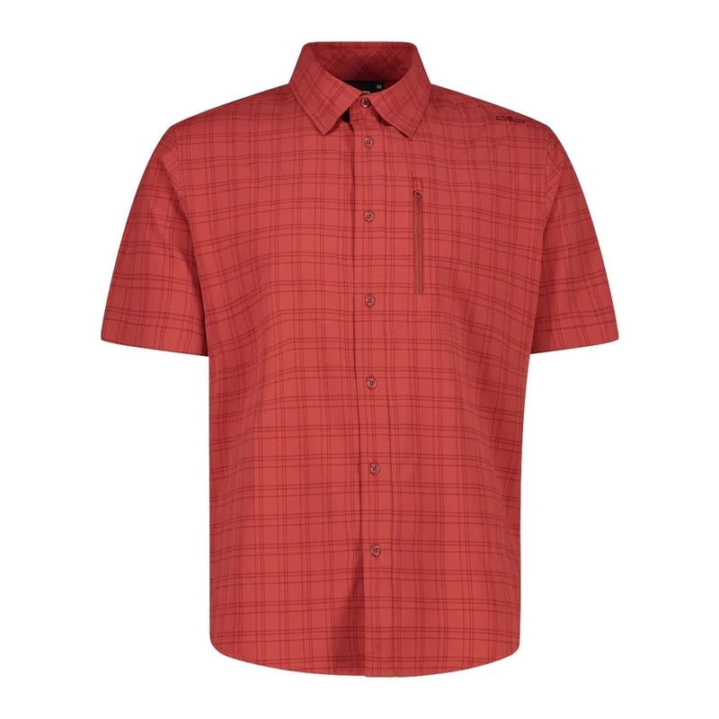 CMP Herren Funktionshemd Kurzarm Hemd man shirt 34S6217 rust-dark rust