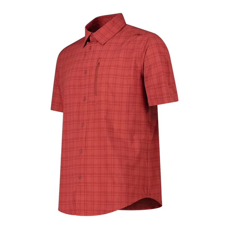CMP Herren Funktionshemd Kurzarm Hemd man shirt 34S6217 rust-dark rust