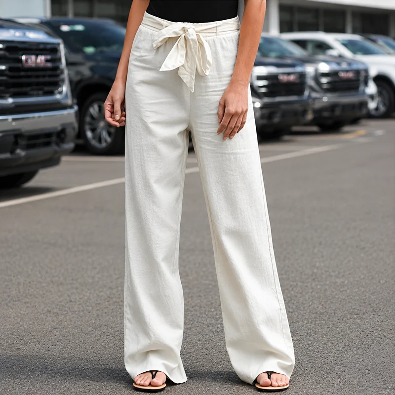 Loraine | Trendige Hose mit weitem Bein