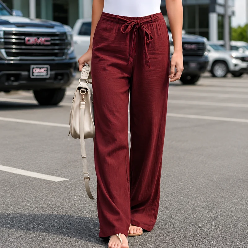 Loraine | Trendige Hose mit weitem Bein