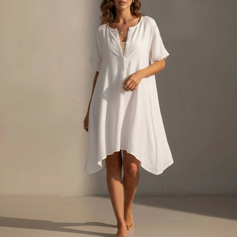 Nilda │ Bequemes Freizeitkleid
