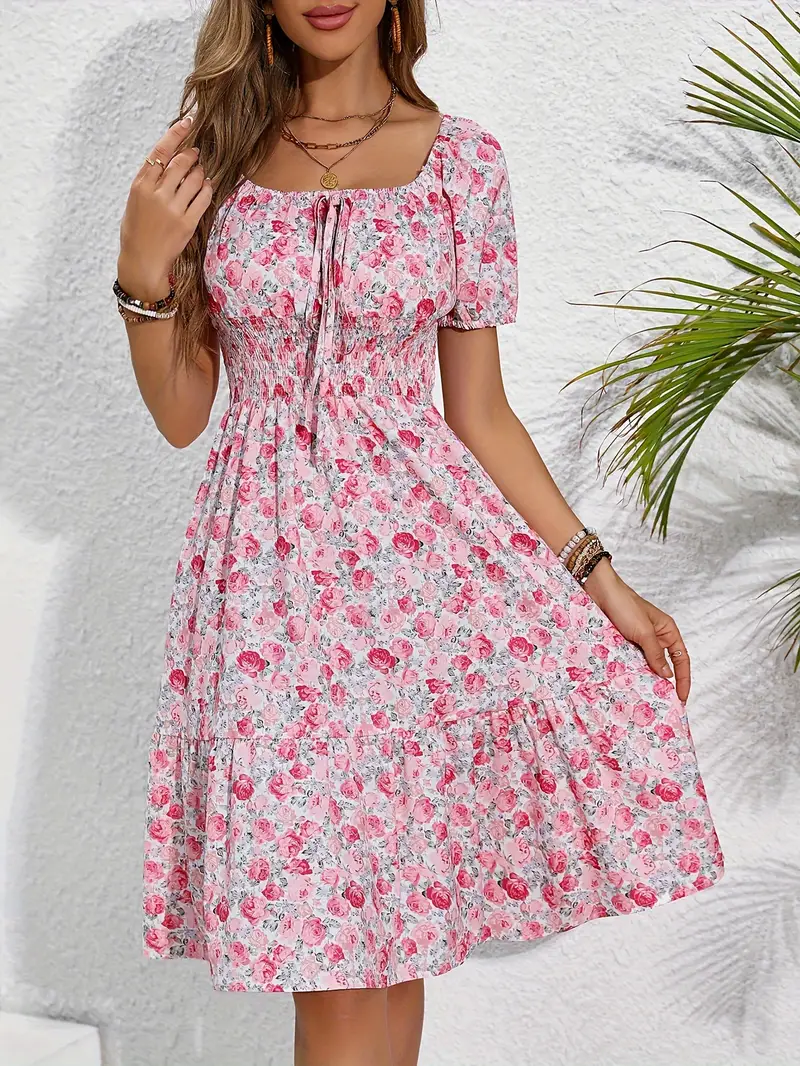 Sophia │ Sommerkleid in Pink