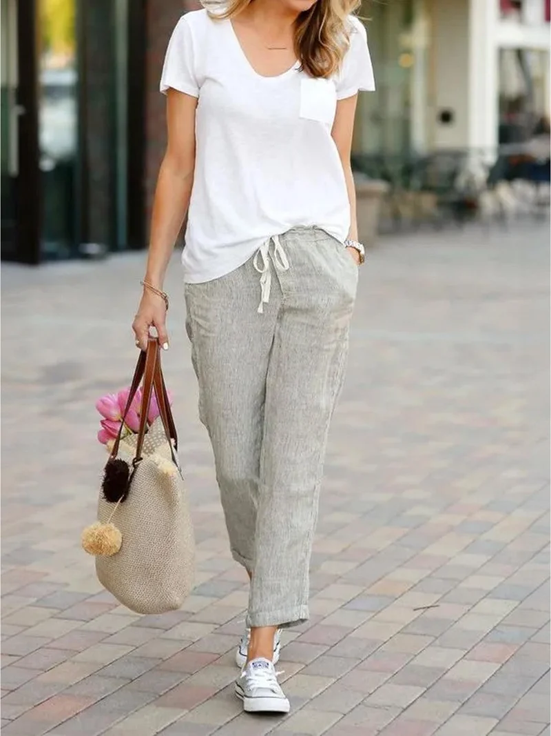 Amaria | Streetwear-Hose mit Kordelzug