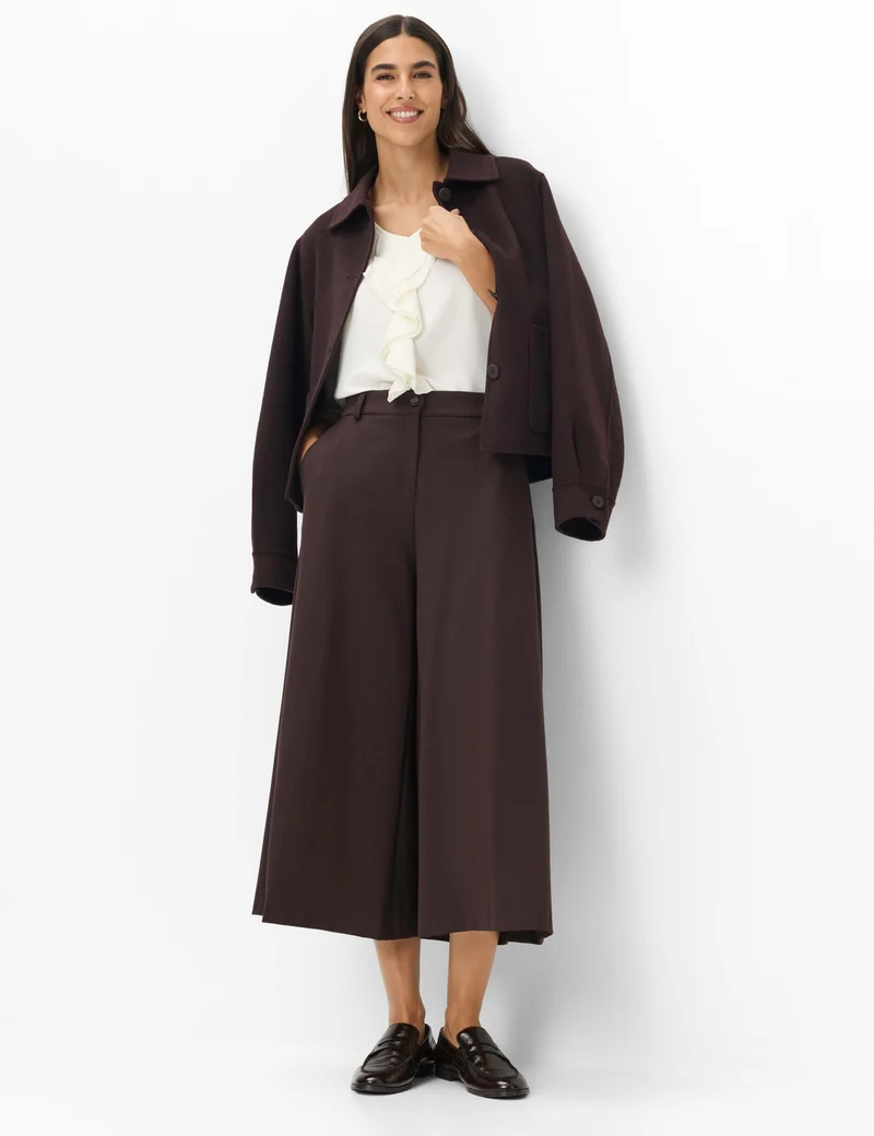 BRAX Melli S Wide Leg Hosenrock aus softem Jersey