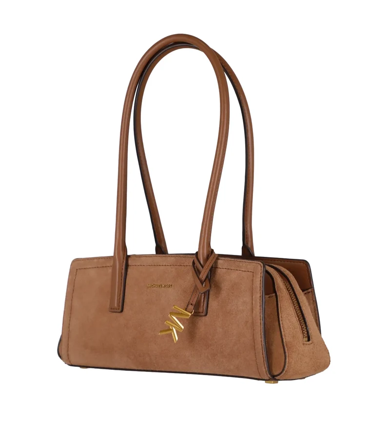 Laila Schultertasche aus Wildleder