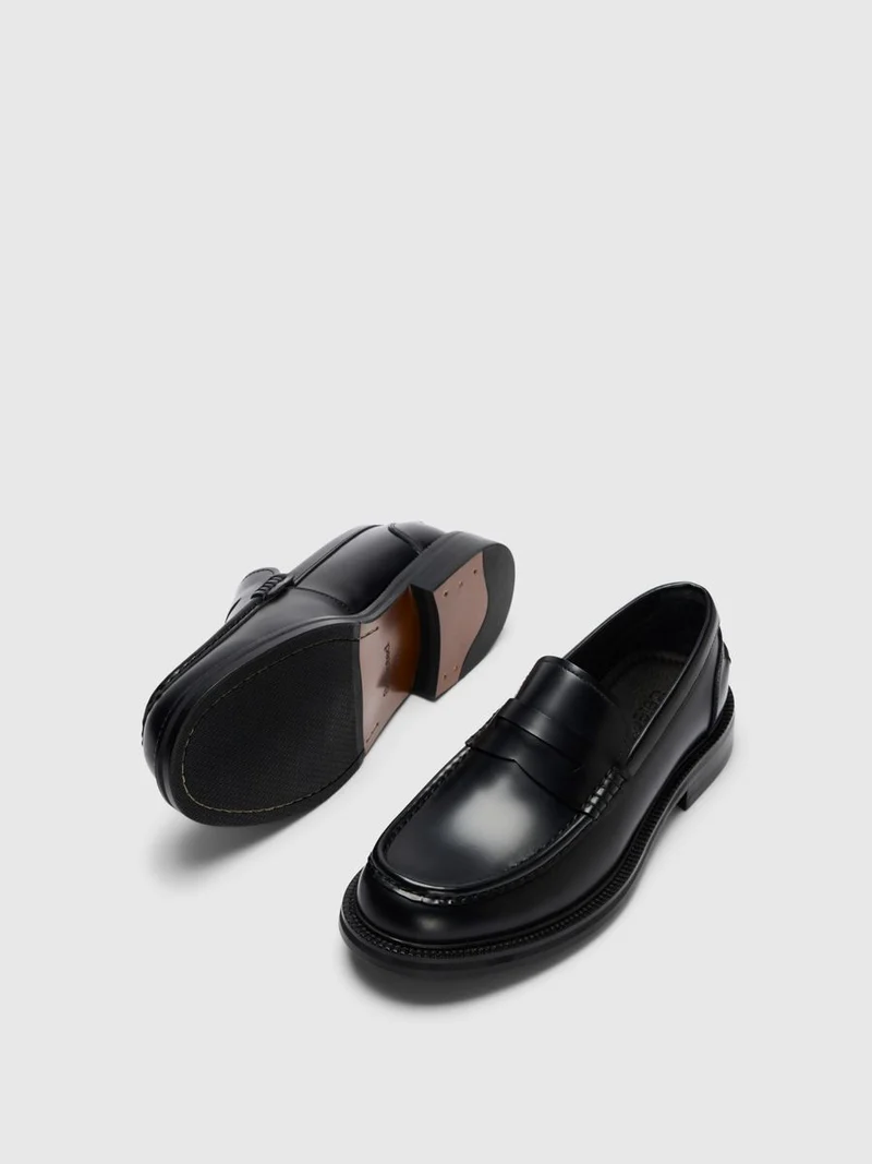 SLMBOBBY LEATHER PENNY LOAFER NOOS