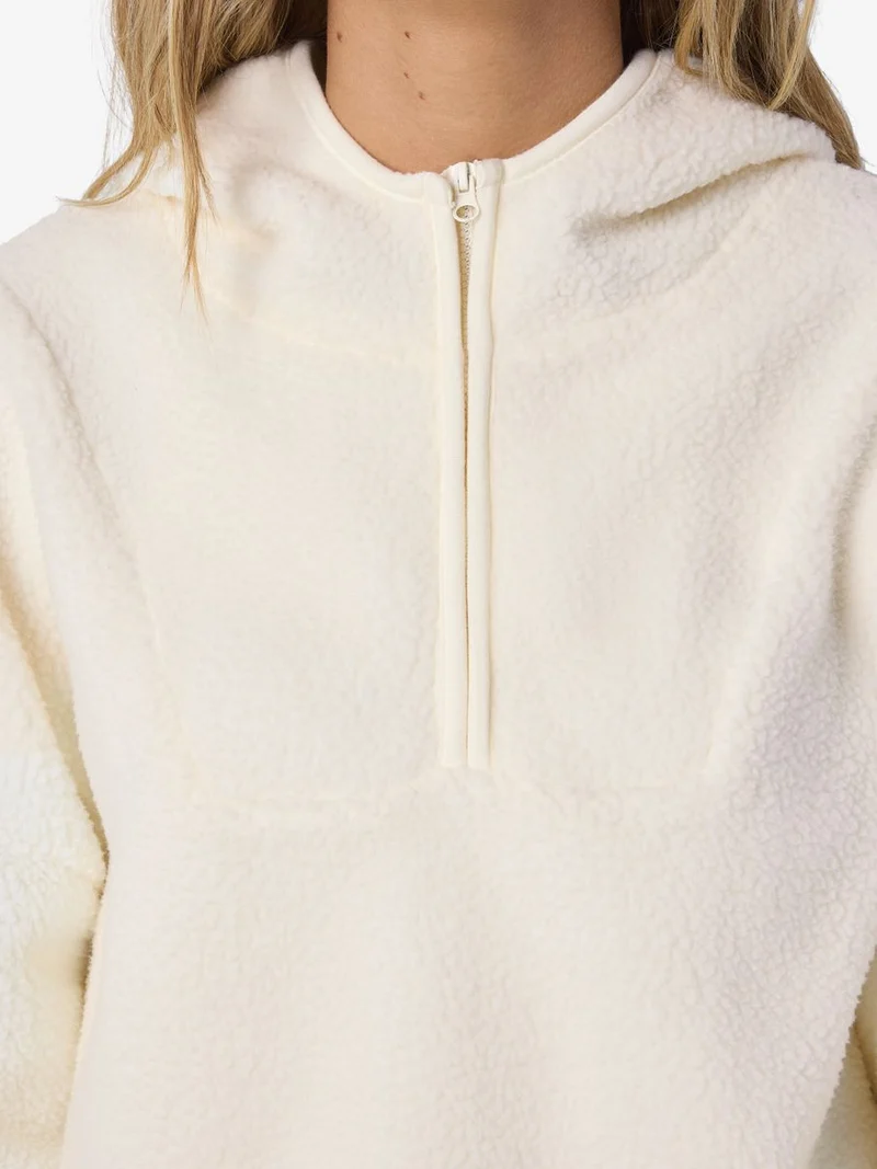 NMCOZY L/S HALFWAY ZIP SWEATER JRS NOOS