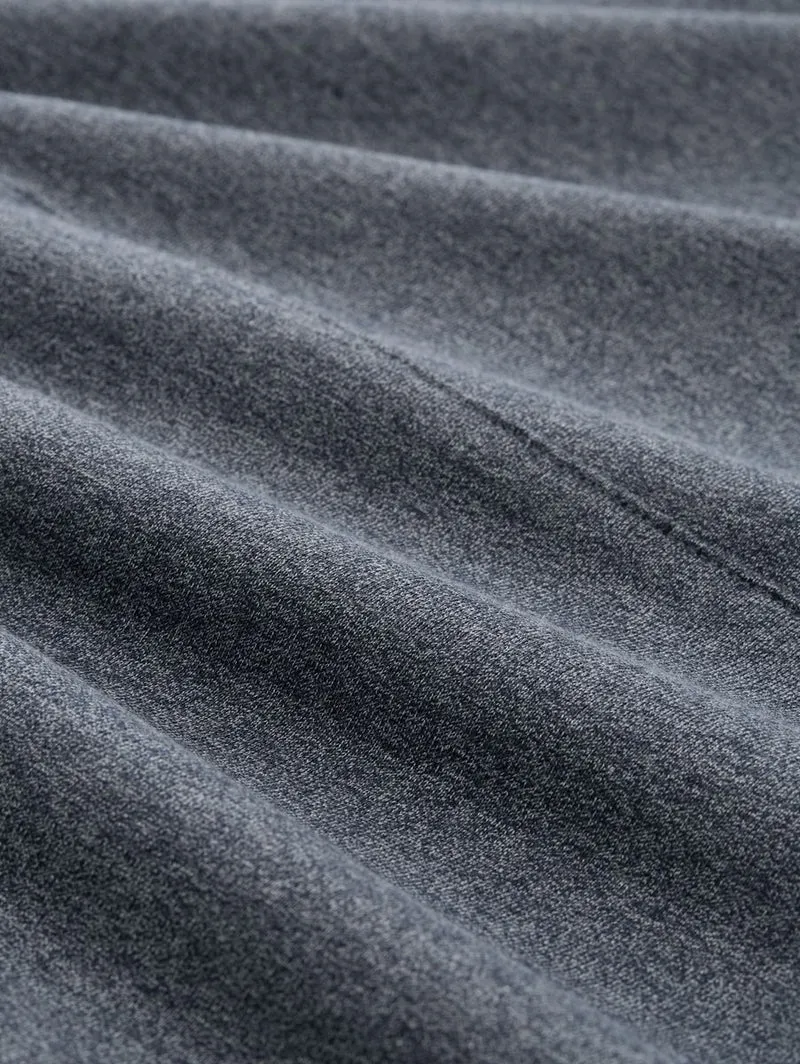 Snood Sweatshirt in Melange-Optik
