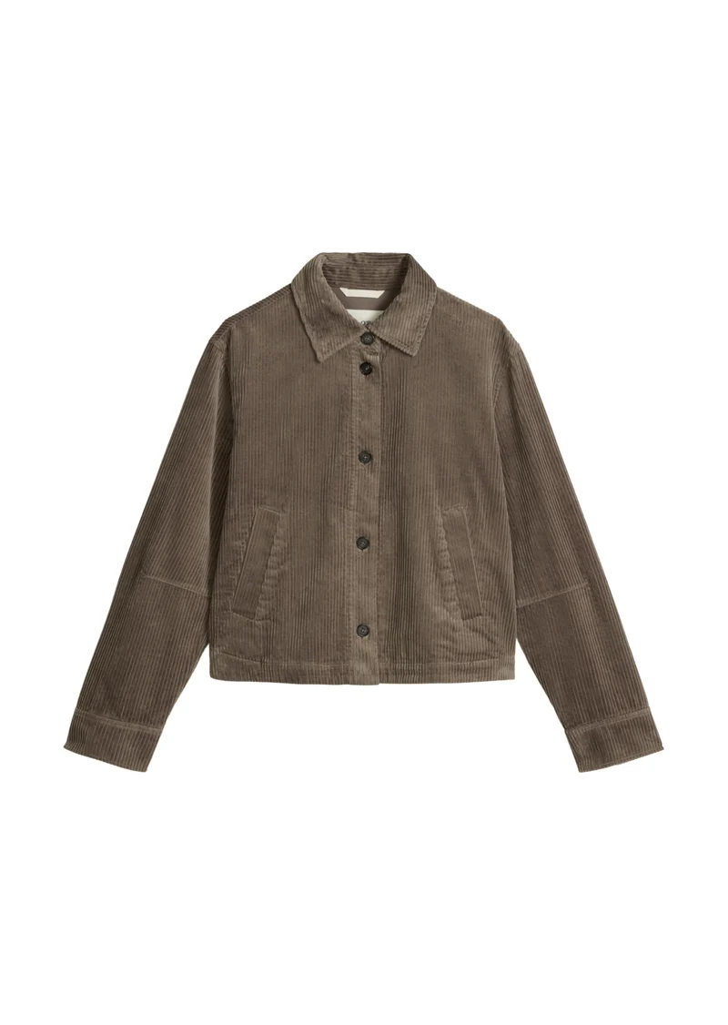 Overshirt aus Breitcord in Regular Fit