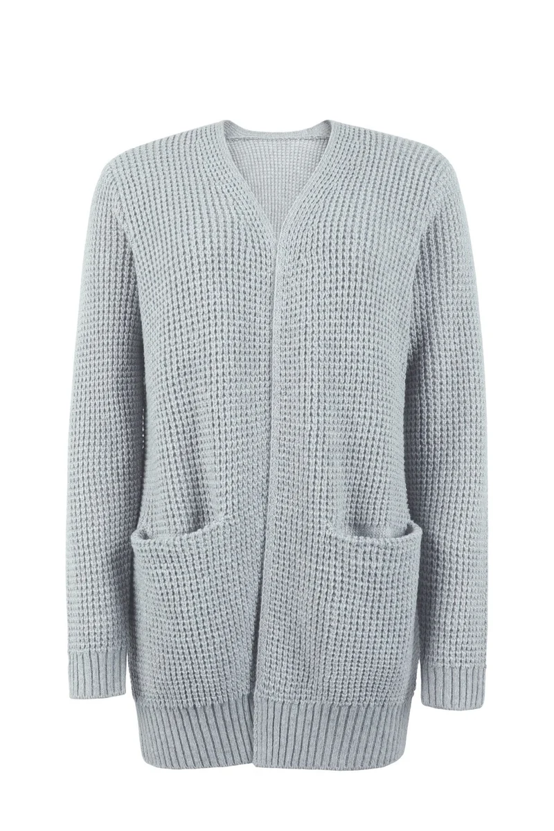 Fiona | Damen Strickjacke zum Überziehen für Herbst