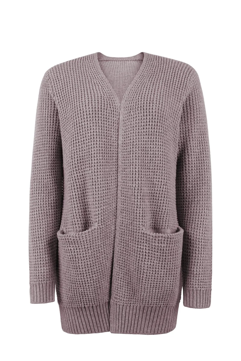 Fiona | Damen Strickjacke zum Überziehen für Herbst