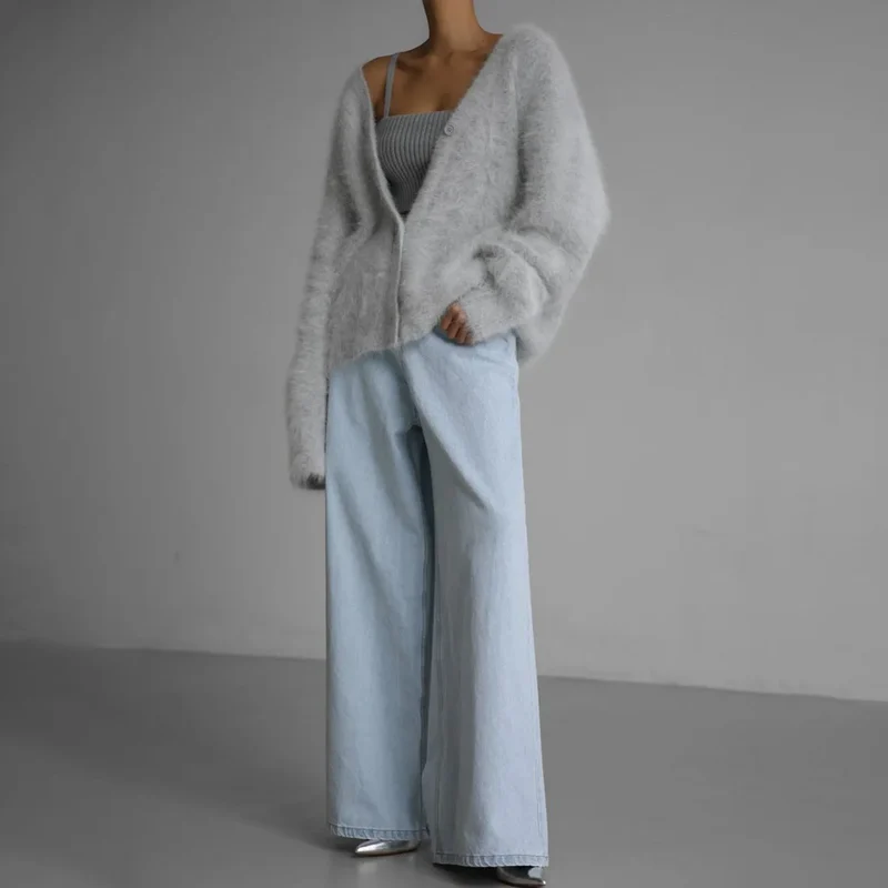 Marlene | Damen Komfortable Strickjacke im Casual-Stil für Alltag