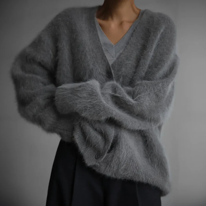 Marlene | Damen Komfortable Strickjacke im Casual-Stil für Alltag