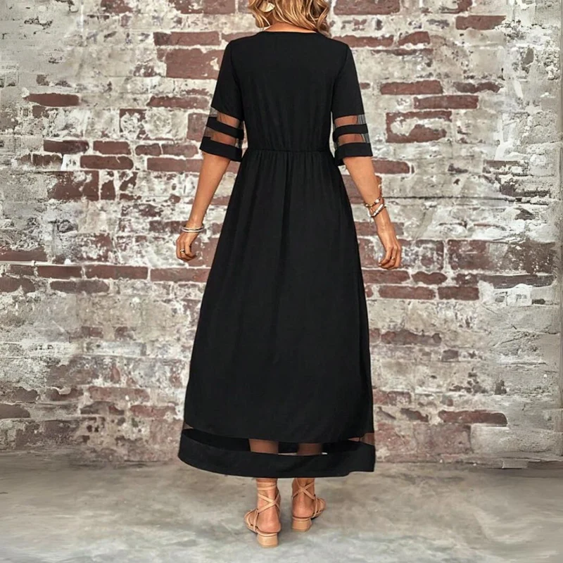 Isabella | Damen Elegantes Maxikleid für den Alltag