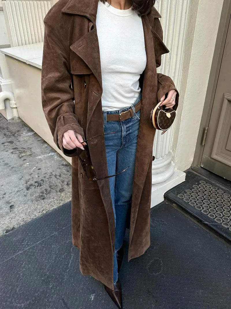 Greta | Damen Trenchcoat im klassischen Stil