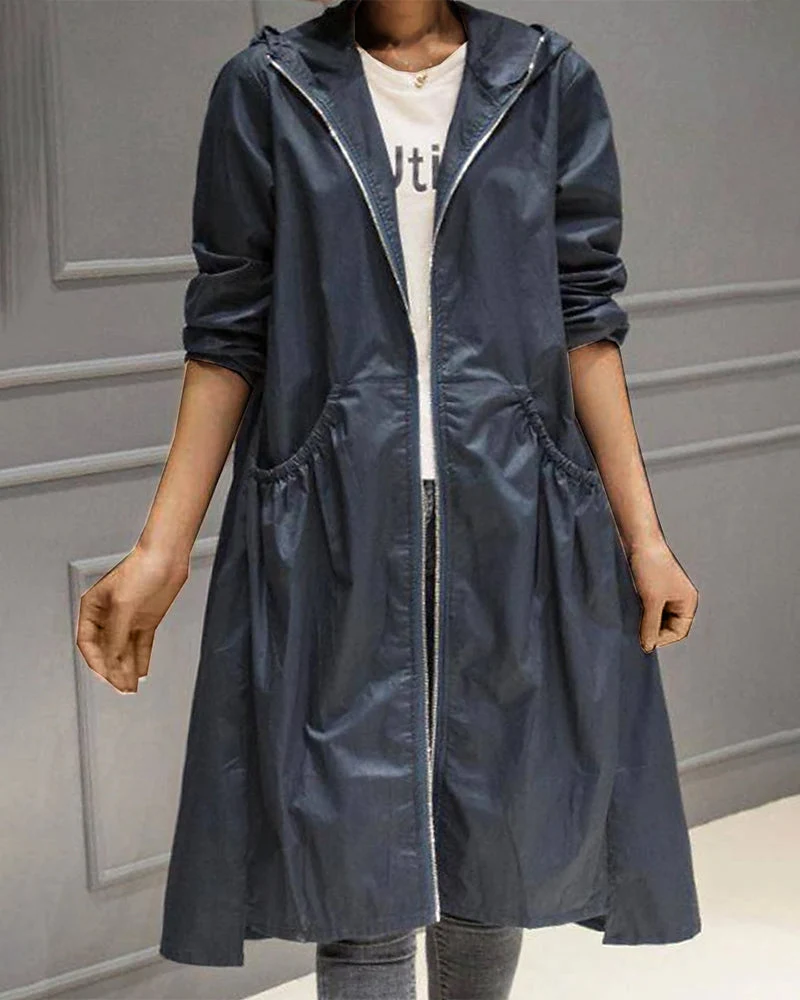 Katharina | Damen Wasserdichter Trenchcoat Im Klassischen Stil