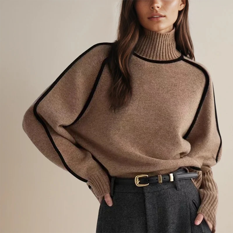Katharina | Damen Lockerer Pullover für Alltag und Freizeit
