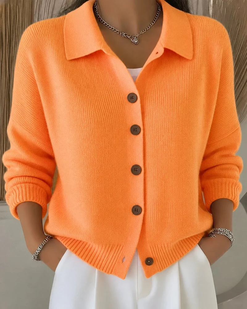 Johanna | Vielseitige Damen Strickjacke im lockeren Schnitt