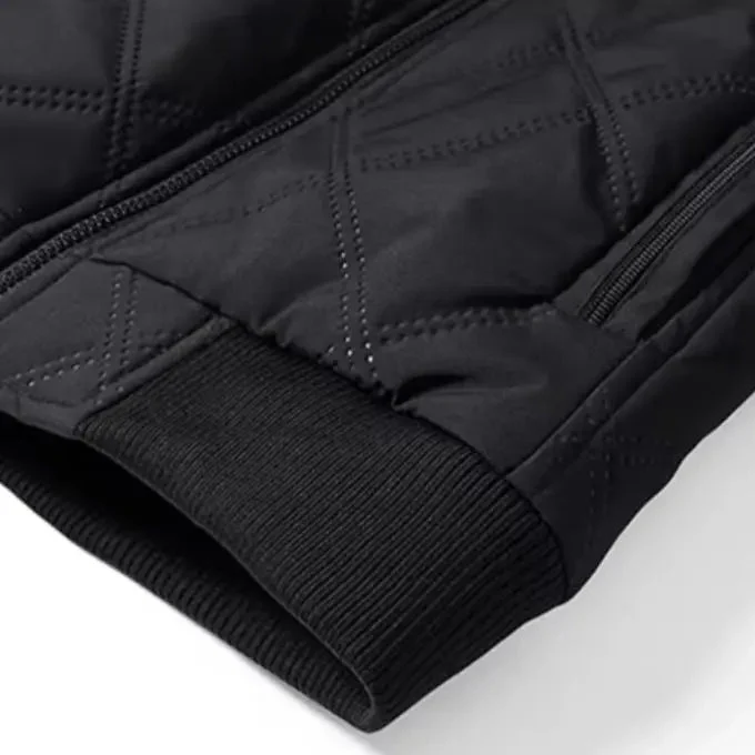 Windichte Herren Winter Jacke mit Fleece Innenfutter