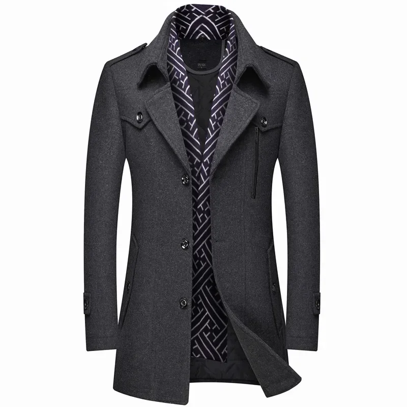 Warmer Wintermantel für Männer | Elegant & Funktional