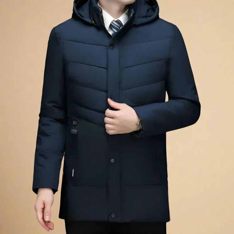 Wasserdichte Warme Parka Winterjacke für Männer