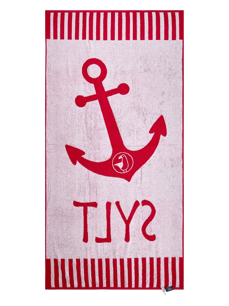 Strandhandtuch Anker Sylt