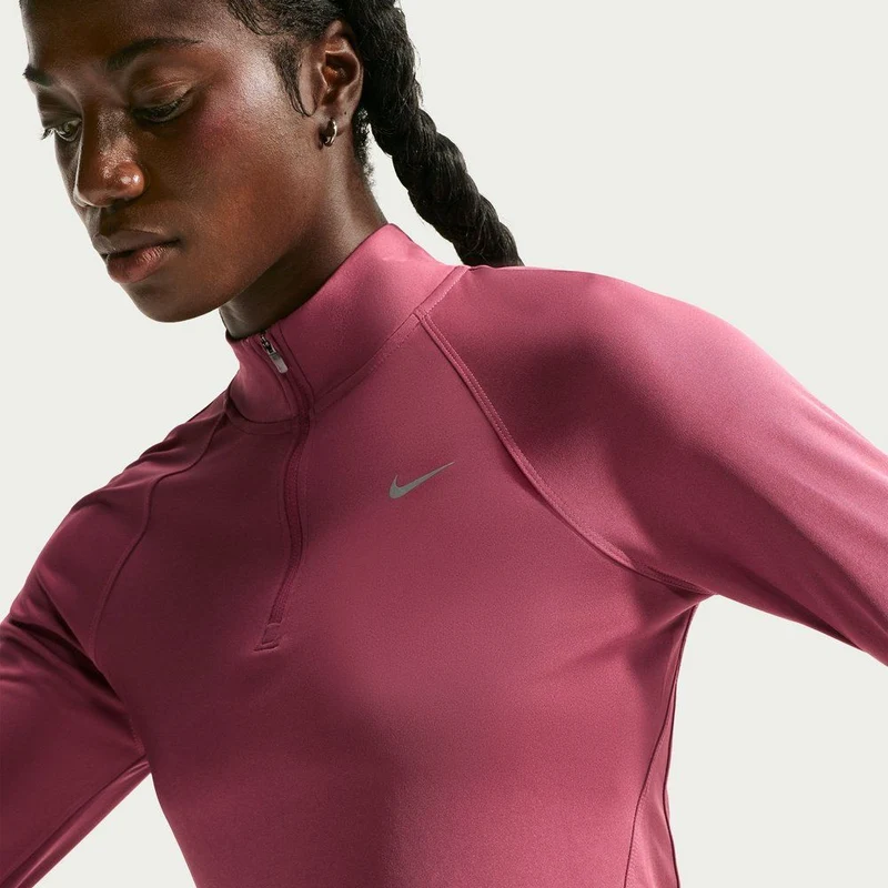 NIKE Damen T-Shirt W NK TEMPO DF HZ TP