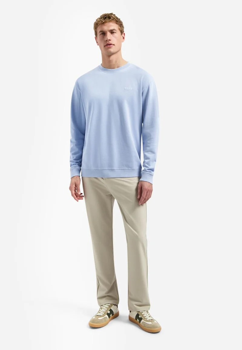 Sweater Crewneck French Terry Garment Dyed