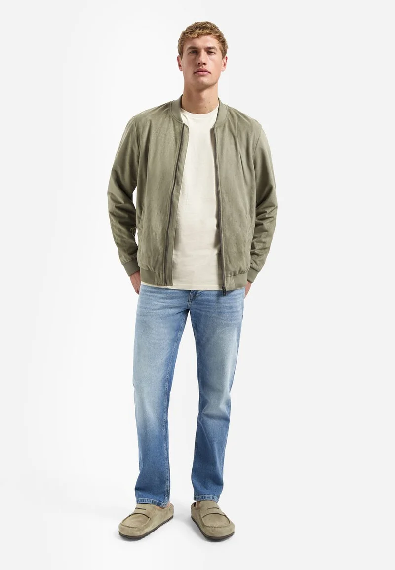 Jacket Short Fake Suede