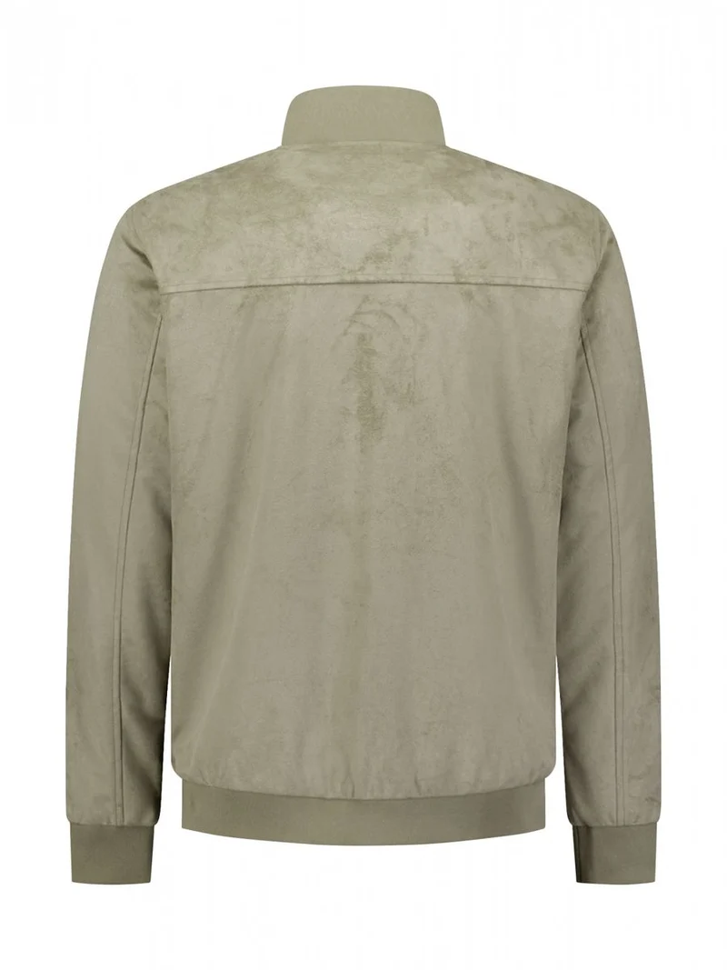 Jacket Short Fake Suede